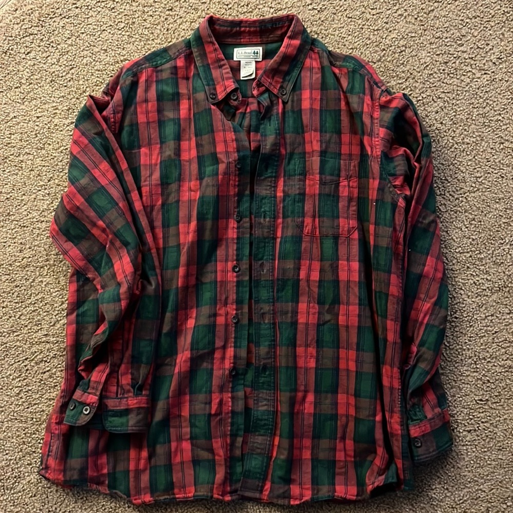 Long Sleeve Plaid Shirt
